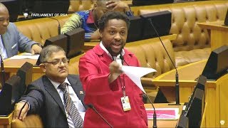 Dr Ndlozi vs David Mabuza In Parliament [upl. by Dinah]