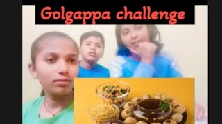 Golgappa challenge Ajj hum log golgappa khaynge [upl. by Yelsa]