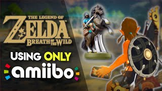 Can you BEAT Breath of the Wild using ONLY amiibo [upl. by Ahgem]