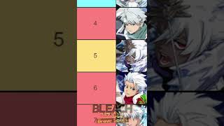 TOP 10 Toshiro Characters AUGUST 2024 Bleach Brave Souls Tier List Best Units RANKING EDIT [upl. by Hortense]