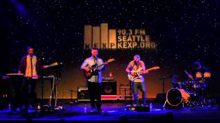 AltJ  Bloodflood Live on KEXP [upl. by Tobi]