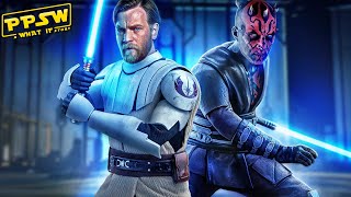 What If Obi Wan SAVED Darth Maul During the Clone Wars [upl. by Okwu]