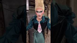 Kyran Thrax Magic Card Trick 😂 dragrace rupaulsdragrace dragraceuk shorts [upl. by Alihs357]