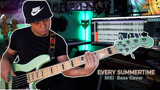 Every Summertime NIKI Bass Cover [upl. by Frasier192]