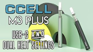 CCELL M3 Plus Review  USBC amp Dual Heat Settings  GWNVC’s Reviews [upl. by Araik]