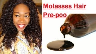 Molasses Prepoo Hair Treatment [upl. by Anaib]