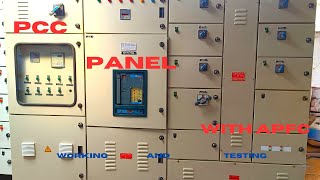 ⚡⚡  Main PCC Panel With APFC Working And Testing video in Telugu  ⚡⚡ [upl. by Ianahs698]