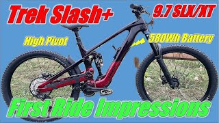 Trek Slash 97 SLXXT First Ride Impressions [upl. by Margalit]