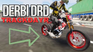 DERBI DRD TRACKDAYR [upl. by Amsab522]