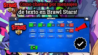 Cómo habilitar el chat de texto en Brawl Stars 2024  Cómo chatear en Brawl Stars [upl. by Alliscirp383]