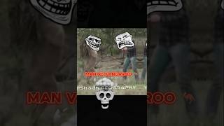 Man VS Kangaroo 🦘☠️🙏 Kangaroo Man [upl. by Akim529]