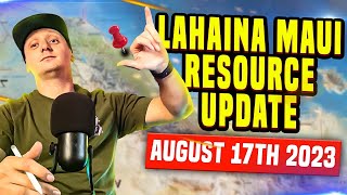 MAUI FIRE UPDATE  Whats Happening In Maui LATEST UPDATES amp HELP maui hawaii [upl. by Rodi]