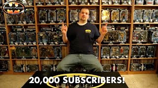 20000 Subscribers THANK YOU ALL dHunters Reviews Batman Action Figure Reviews [upl. by Atnuahc]