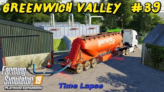 Hauling Straw Bales Plowing Spreading Lime amp Digestate  Greenwich Valley 39  FS19 TimeLapse [upl. by Albric339]