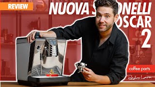 Nuova Simonelli Oscar II Espresso Machine  Review [upl. by Ldnek]