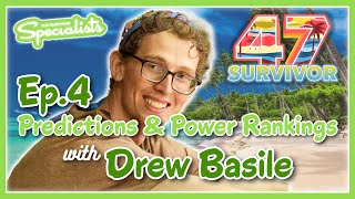 Survivor 47 Episode 4 Predictions and Power Rankings w Drew Basile [upl. by Ferna]