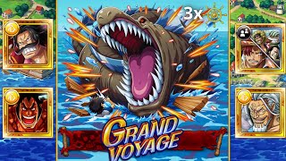 Grand Voyage  Sea Monster LVL3 Roger and Oden Overkill [upl. by Niwre298]