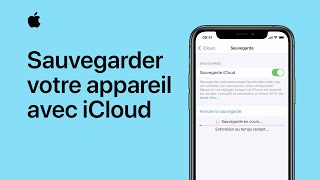 Sauvegarder votre iPhone iPad ou iPod touch sur iCloud  Assistance Apple [upl. by Nitsu329]