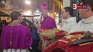 ACIREALE  La Festa della traslazione delle reliquie della Santa con la celebrazione di Raspanti [upl. by Fortier]