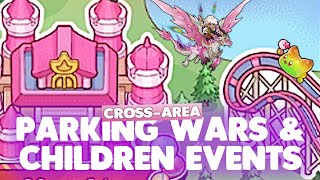 CrossArea Parking Wars amp Childrens Land Events in Legend of Mushroom [upl. by O'Mahony991]