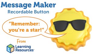 Message Maker Recordable Button [upl. by Gervais]