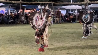 Mens Traditional Dance  Crow Hop Song  Bishop Powwow [upl. by Goth]