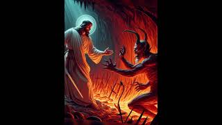 Jesus vs Devil at hell jesus edit short jesuschris satan viral god [upl. by Kiele]