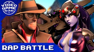 Sniper vs Widowmaker  Video Game Rap Battle [upl. by Neilson]