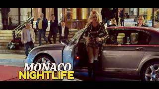 MONACO LUXURIOUS RICH LADIES NIGHTLIFE amp MONACO SUPER CARS [upl. by Ehcadroj407]