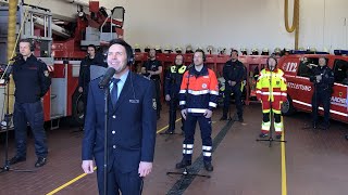 „zusammen“ eine Initiative der FeuerwehrenStadtStädteRegion und Polizei Aachen mit Oliver Schmitt [upl. by Bertasi]