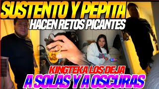 😂KGUE DE RISA😂SUSTENTO y KIARA hacen RETOS P1C4NTES😲KINGTEKA los DEJA a SOLAS y a OSCURAS [upl. by Ondine102]