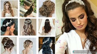 LOS PEINADOS DE NOVIAS MÁS BONITOS DEL MUNDO 😍 HAIRSTYLE FOR WEDDING 😲 [upl. by Anasus]