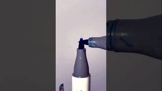 Satisfying Marker with 3 Colors e E What Colors Should be Next artistakm75 [upl. by Gemoets]