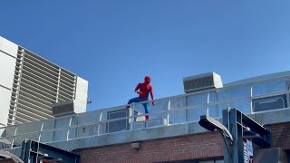 Spiderman Animatronic Avengers Campus Full Show  8142021 [upl. by Suravart651]