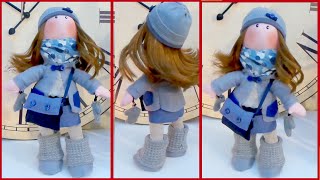 DIY crafts Gorjuss rag doll tutorial easy CRAFT  handmade  Youtube  Isa ❤️ [upl. by Llenej423]