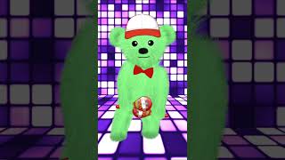 Funky Dancing 3 from Funky the Green Teddy Bear oxbridgebaby funkythegreenteddybear learntotalk [upl. by Jerrome]