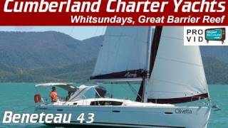 Whitsunday bareboats Whitsundays Beneteau 43 Olivetta Sailing Yacht [upl. by Perkoff578]