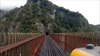 Drivers eye view  Highspeed TranzAlpine Part 1  Christchurch to Arthurs Pass [upl. by Kennedy]