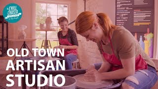 Experience Art Classes at Old Town Artisan Studio in Greater Palm Springs  Chill Chaser [upl. by Elvia]