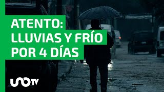 Frente frío 35 trae lluvia y hasta menos 10 grados por 4 días [upl. by Otrebtuc]