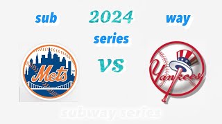 Yankees vs Mets subway series [upl. by Agbogla]