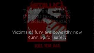 Metallica  Metal Militia Lyrics HD [upl. by Rufena844]