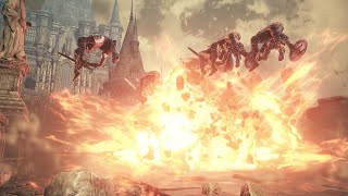 Dark Souls 3 Cinders Mod Pyromancy Showcase  Seething Chaos and Great Seething Chaos [upl. by Liscomb]