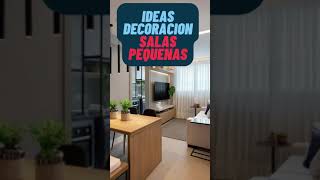 💡✅9 IDEAS para DECORAR y ORGANIZAR una SALA PEQUEÑA y MODERNA 2022 [upl. by Nedyah885]