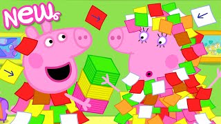 Peppa Pig Tales 🧷 Sticky Note Pranks ✏️ BRAND NEW Peppa Pig Episodes [upl. by Ciaphus162]