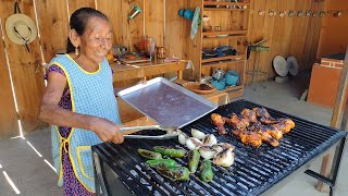 PIERNAS DE POLLO EN SALSA DE MANGO Van a Ver Como Quedaron De Ricas  Doña Lupita [upl. by Enoryt]