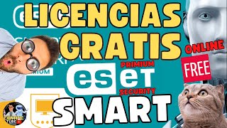 ComO renovar LICENCIAS LEgaLEs ESET SMART SECURITY p FREE 100 [upl. by Torrie855]