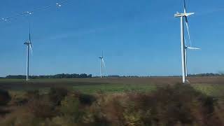 Wind turbine power 11102024 windpower belgium brussels 2024 travel [upl. by Kirtley]