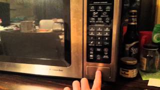 GE Microwave turns on by itself [upl. by Etka643]