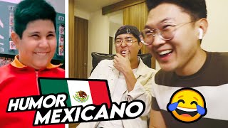 ASIÁTICOS REACCIONAN a HUMOR MEXICANO ft Coreano Vlogs [upl. by Wyn]